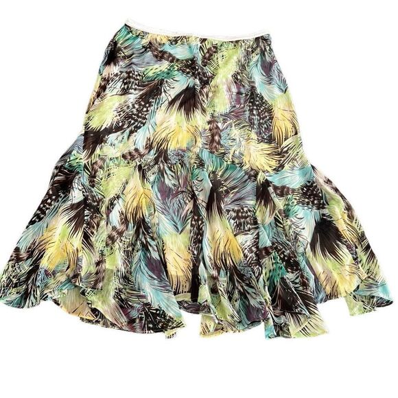 IN STUDIO FLORAL Long Boho Skirt size 1X - Picture 5 of 7
